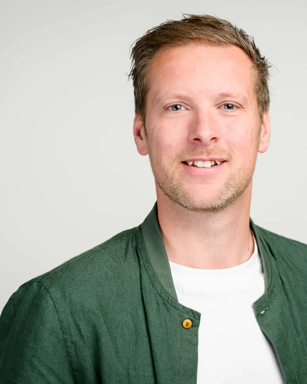 Portret van Brent Stevens