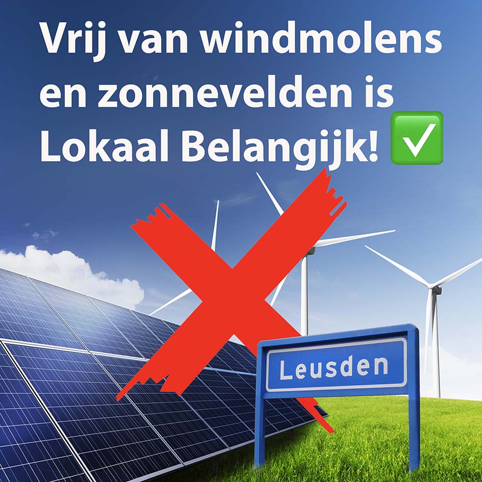 Poster Windmolens en Zonnevelden VIERKANT LOW RES